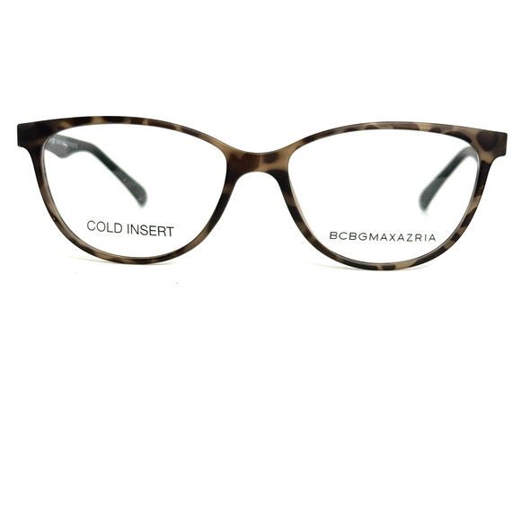 BCBG Maxazria Cat Eye Eyeglasses Italy Damaris Vintage Tortoise 55 16 140 H20772